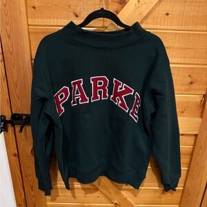 SOLD OUT NWT Parke Holiday Green Sweatshirt